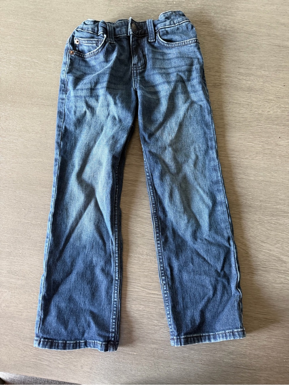 Cat & Jack Boys Blue Straight-Leg Denim Jeans